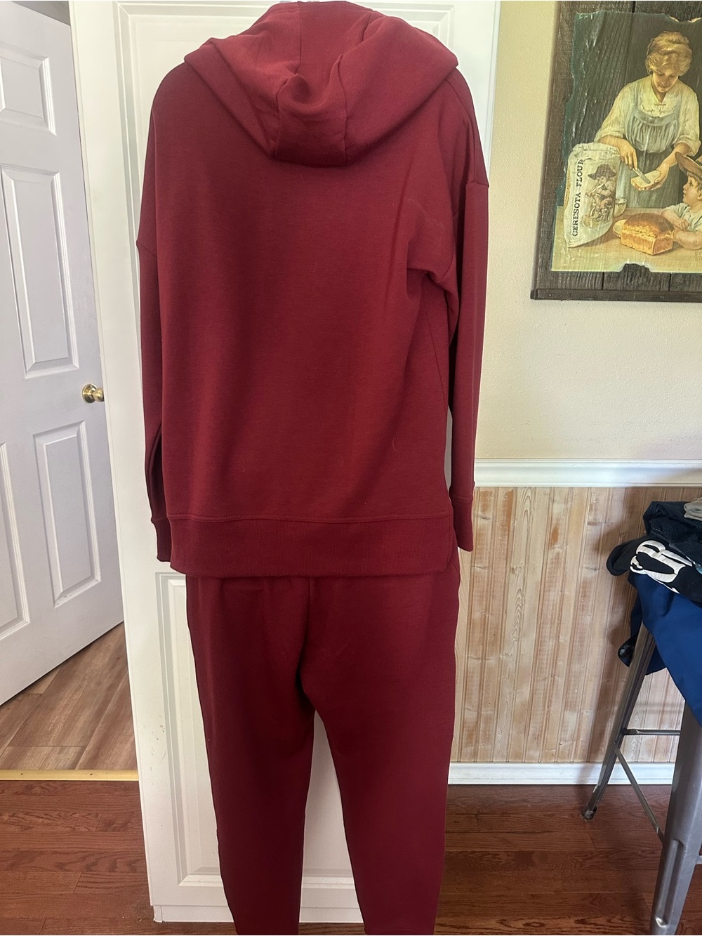 Jordan Maroon Pullover Hoodie